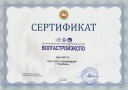 Сертификат ВОЛГАСТРОЙЭКСПО 2014