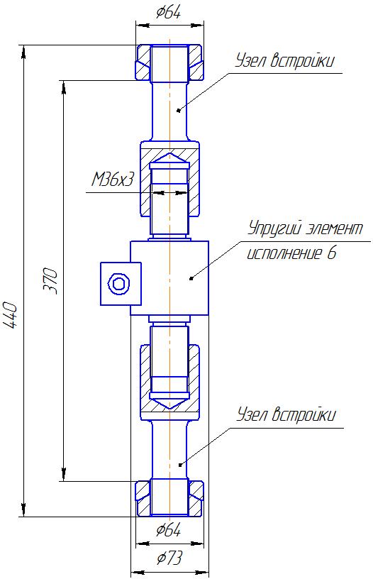 Вариант исполнения 6 - ДМР-150/6-КМГ4