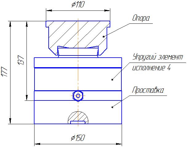 Вариант исполнения 4 - ДМC-1000/4-КМГ4