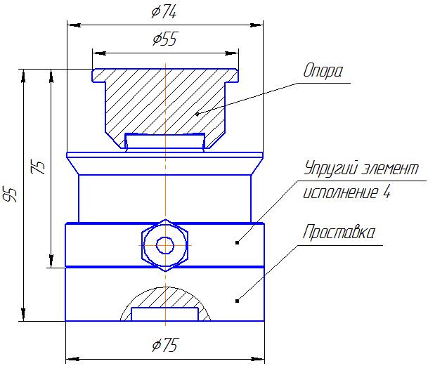 Вариант исполнения 4 - ДМC-100/4-КМГ4