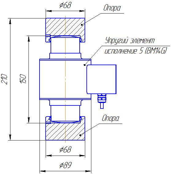 Вариант исполнения 5 - ДМC-300/5-КМГ4