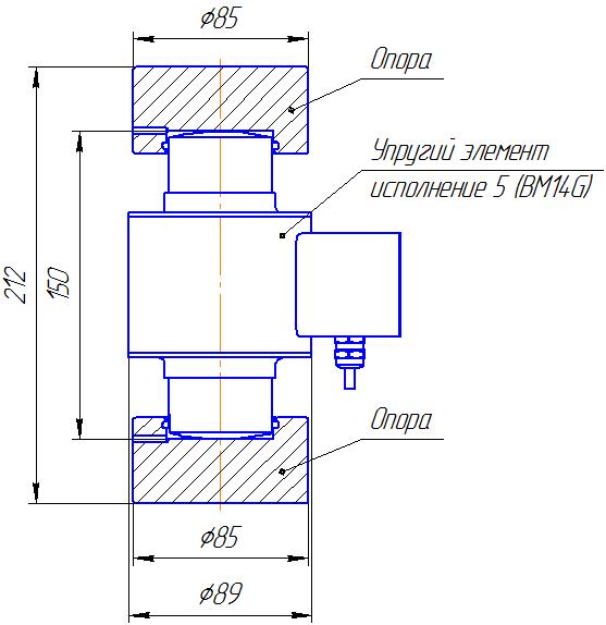 Вариант исполнения 5 - ДМC-500/5-КМГ4